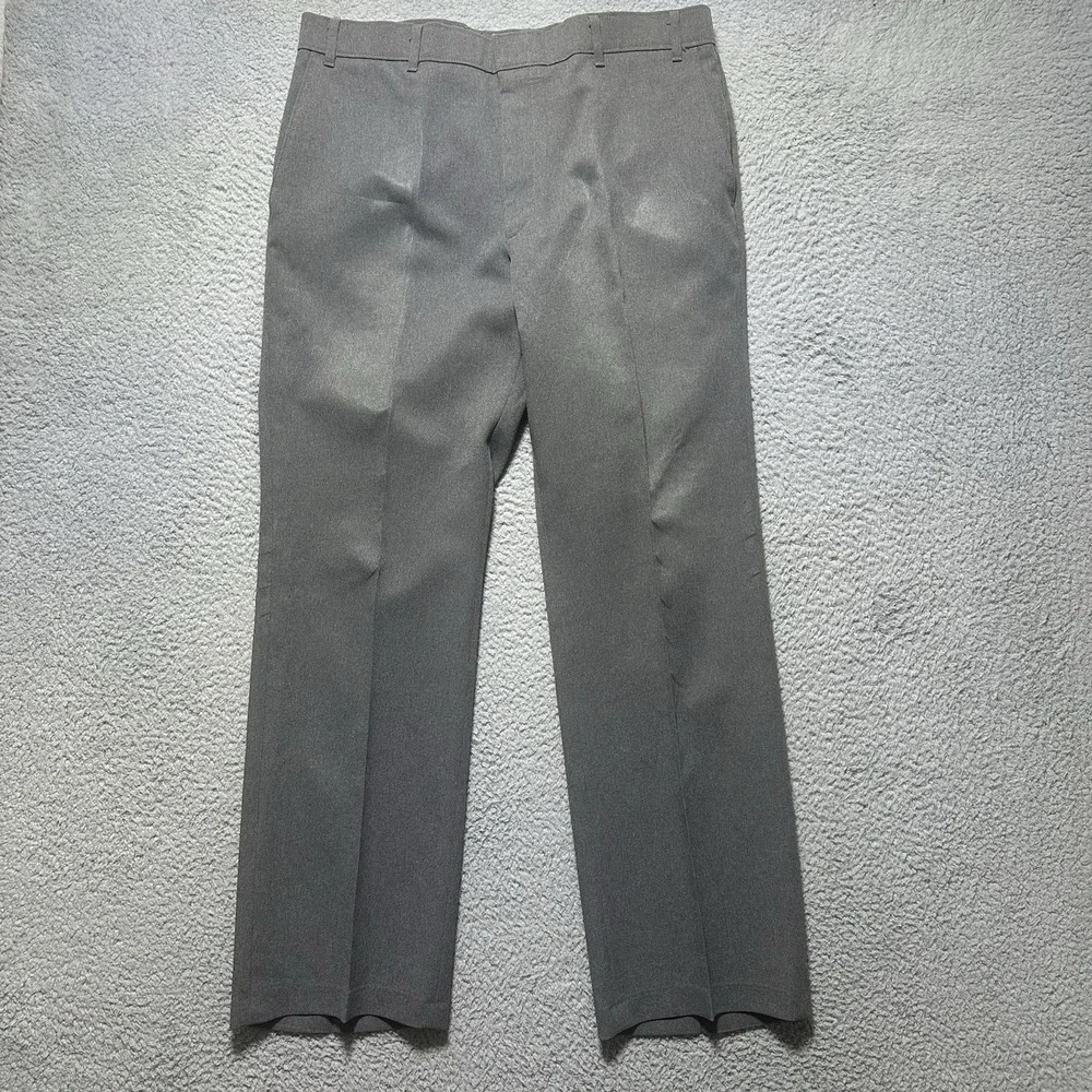 Vintage Levi's Pants Mens 36x30‎ Gray Action Slacks Made in USA 80s Rockabilly
